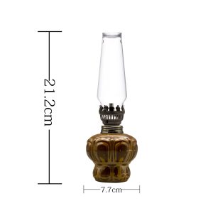 Vintage Coffee Brown Lotus Aromatherapy Lamp