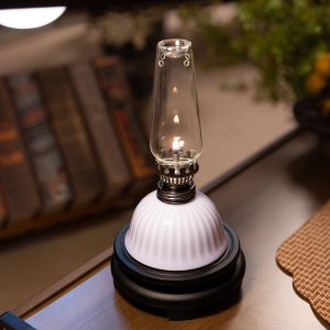 Purple Bell-Form Fragrance Lamp