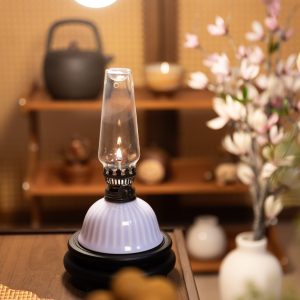 Purple Bell-Form Fragrance Lamp